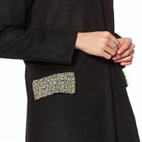 Colleen Lopez Opulence Embellished Wool Coat - Picture 9 of 11